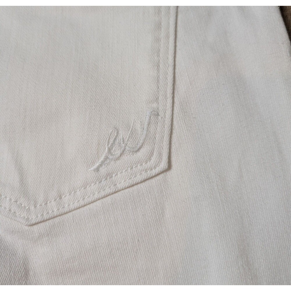 NWT Express Jeans Cropped Legging Plus Size 18 White Mid Rise Stretch $80 Preppy - Picture 9 of 12
